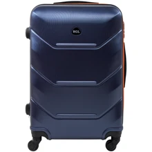 Чемодан Rogal S темно-синій (RGL720S-dark-blue-orange): Стать унісекс