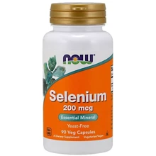 NOW Foods SELENIUM 200 mcg 90 VCAPS Селен: Тип Селен