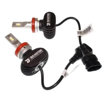 Лампы светодиодные Baxster S1 gen2 H11 6000K (2 шт): Головной свет Дальний свет, Ближний свет