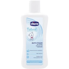Chicco Natural Sensation Пена для ванн 200 ml: Назначение Очищение