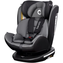 Lionelo Bastiaan Grey/Black (LO-BASTIAAN GREY/BLACK): Група 0/1/2/3 (с рождения до 36 кг)