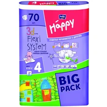 Подгузники Bella Baby Happy Maxi 8-18 кг 70 шт: undefined undefined
