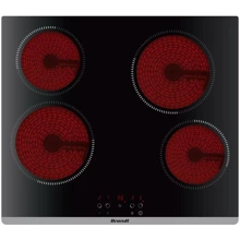 Варочная поверхность электрическая Brandt BPV6420B: Размеры для встраивания 56x49 cм