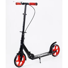 Двухколесный самокат Best Scooter WOLF Black and red (114193): Количество колес 2