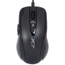 Мышь A4 Tech F6 USB Black: Интерфейс подключения проводная USB