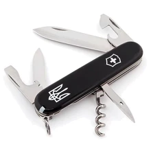 Мультитул Victorinox Spartan Ukraine 91мм/12предметов/черный /Тризуб (1.3603.3R1): Тип мультитул (многофункциональный инструмент)