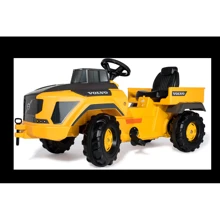 Трактор педальный Rolly Toys rollyTruck Volvo желтый (881000): Вид трактор