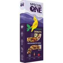 Лакомства Пончики Special One Паприка, морковь, кунжут для декоративных птиц 3 шт. 60 г: Вид корма Лакомства