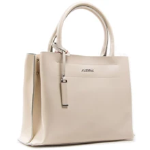 Женская сумка тоут Alex Rai бежевая (05-01 8550-1 light-beige): Пол Женский