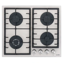 Варочная поверхность газовая Ventolux HSF640-T3G CEST (IVORY): Размеры для встраивания (ШxГ) 55x47 см