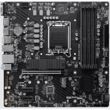 MSI PRO B760M-P DDR4: Оперативная память 4xDDR4 4800+ МГц, до 128 ГБ