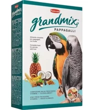 Корм Padovan GRANDMIX PAPPAGALLI для больших попугаев 600 г (PP00186): Вид корма Обычный