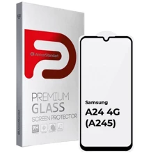 Аксессуар для смартфона ArmorStandart Tempered Glass Full Glue Black for Samsung A245 Galaxy A24 4G (ARM68006): Совместимость Samsung A245 Galaxy A24 4G