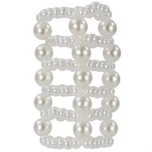 Насадка с жемчужинами Basic Essentials Pearl Stroker Beads, большая: Для кого Для мужчин