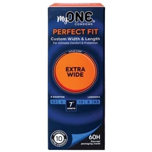 Презервативи MyONE Extra Wide 10 шт: Тип Збільшеного розміру