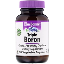 Bluebonnet Nutrition, Triple Boron, 90 Vegetable Capsules (685): Тип Бор