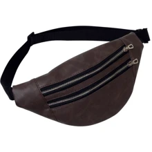 Мужская поясная сумка Sambag Hoso MSH светло-коричневая (82333061): Пол Мужской