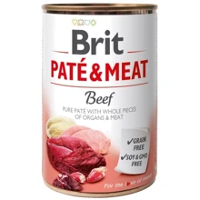 Влажный корм для собак Brit Paté & Meat Beef 400 г: Тип Консервы