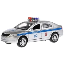 Автомодель Technopark Skoda Octavia Полиция (OCTAVIA-Police(FOB)): Тип Готовая модель