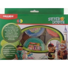 Масса для лепки Paulinda Super Dough 6x28г буклет "Шаг за шагом-Животные" (PL-081186): Производитель PAULINDA
