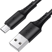 Кабель Borofone USB Cable to Micro USB Coolway 1m Black (BX47): Тип USB Cable - microUSB