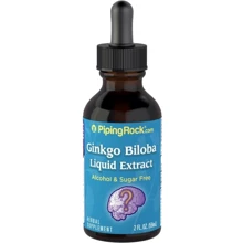 Piping Rock Ginkgo Biloba Liquid Extract 59 ml Жидкий безспиртовой экстракт гинко билоба: Форма выпуска Капли