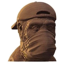 Картонный конструктор Cartonic 3D Puzzle Three Wise Monkeys. Speak No Evil: Вид флора и фауна