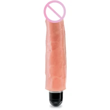 Фаллоимитатор Pipedream King Cock 7" Vibrating Stiffy (PD552221): Назначение Вагинальные