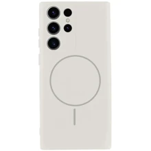 Чехол для телефонов Lakshmi Case Silicone Cover Full Camera MagFit White for Samsung S918 Galaxy S23 Ultra: Совместимость Samsung S918 Galaxy S23 Ultra