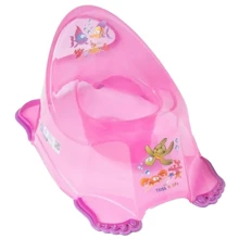 Горшок Tega Baby Аква с противоскользящей резиной Розовый (AQ-007-117): Цвет розовый
