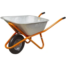 Тачка садово-будівельна Flora 90л 200кг колесо 15" (5056464): Тип тачка