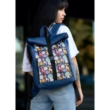Женский рюкзак Sambag RollTop One синий (24208316): Пол Женский