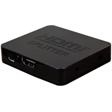 Кабель і перехідник PowerPlant HDMI 1x2 V1.4, 4Kx2K, 3D (HDSP2-M) (CA911462): Тип перехідник