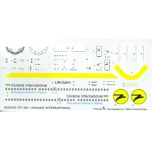 Декаль Boa Decals для самолета Boeing 737-300 Ukraine International Airlines BOA-14406: Производитель Boa Decals