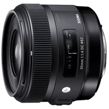 Объектив для фотоаппарата Sigma AF 30mm f/1.4 EX DC HSM Art (Canon): Тип объектива Широкоугольный