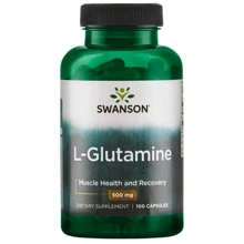 Swanson L-Glutamine 500 mg Л-Глютамин 100 капсул: Тип Глютамины