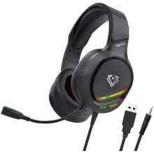 Наушники Vertux Tokyo 3.5mm 7.1 Black: Тип конструкции полноразмерные