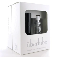 Премиум лубрикант 3-в-1 на силиконовой основе Uberlube Good-to-Go Black (15 мл) + кейс: Для кого Унисекс