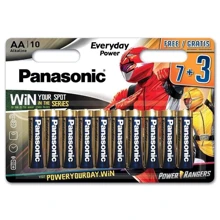 Panasonic AA bat Alkaline 10шт Everyday Power (LR6REE/10B3FPR): undefined undefined
