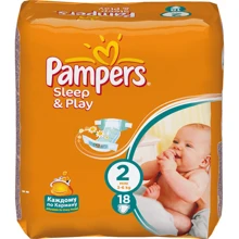 PAMPERS Sleep & Play Mini (3-6 кг) Стандарт 18 шт.: undefined undefined