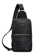 Чоловіча сумка-слінг BlankNote Blackwood чорна (BN-BAG-49-bw): Стать Мужской