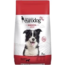 Сухой корм EuroDog Plus for Adult для собак со вкусом говядины 3 кг (5999886848330): Тип Сухой корм