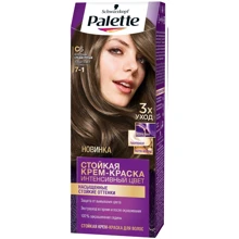Palette Крем-краска для волос Интенсивный цвет 7-1 (C6) Холодный средне-русый 110 ml: Пол Для женщин