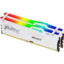 Kingston FURY 32 GB (2x16GB) DDR5 6000 MHz Beast RGB EXPO White (KF560C36BWEAK2-32): Тип DDR5