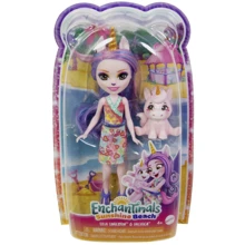 Кукла Enchantimals Sunshine beach Единорог Улия (HRX84): Возраст от 4 лет