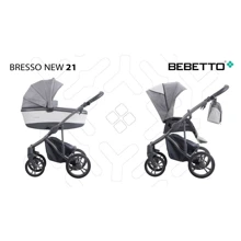 Универсальная коляска 2 в 1 Bebetto BRESSO NEW 21 (графит рама) (503.32.20.G21): Тип коляски универсальная коляска (2-в-1)