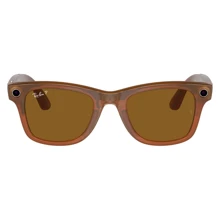 Смарт-окуляри Ray-Ban Meta Wayfarer Shiny Caramel Frame - Brown Lenses size L (RW4006 670683 53-22): Виробник Ray-Ban