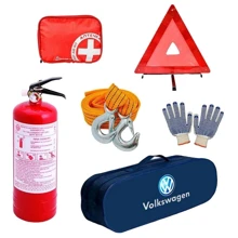 Набор автомобилиста Poputchik Volkswagen легковой синий 01-057-Л: undefined undefined