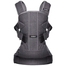 Рюкзак-кенгуру Babybjorn Carrier ONE Denim grey (93094): Материал полиэстер, коттон