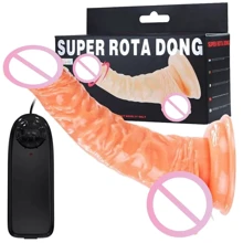 Реалистичный вибратор на присоске BAILE - SUPER ROTA DONG, BW-008082X: Для кого Для женщин